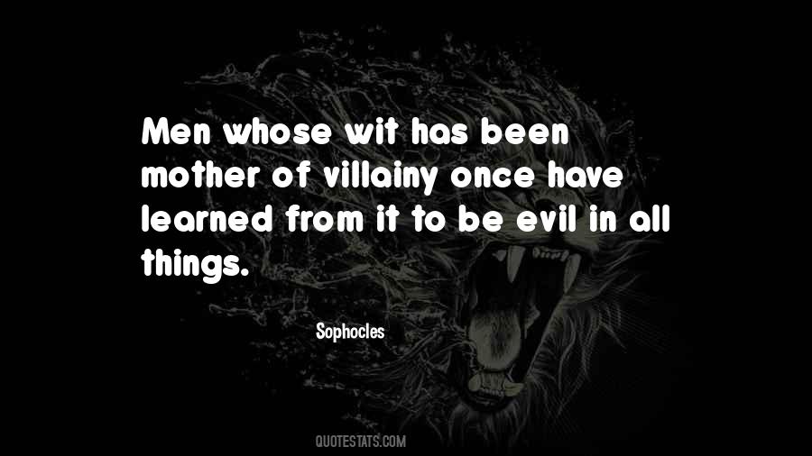 Evil Things Quotes #73586