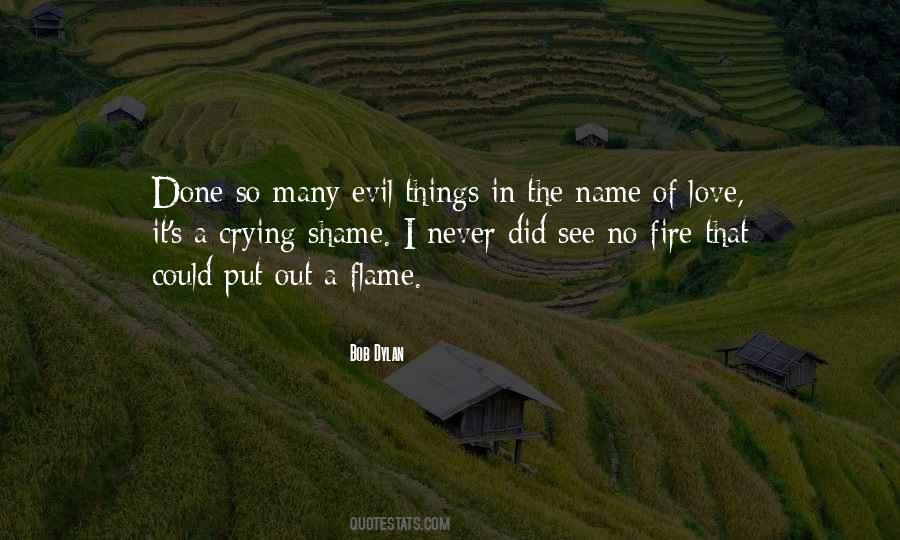 Evil Things Quotes #766282