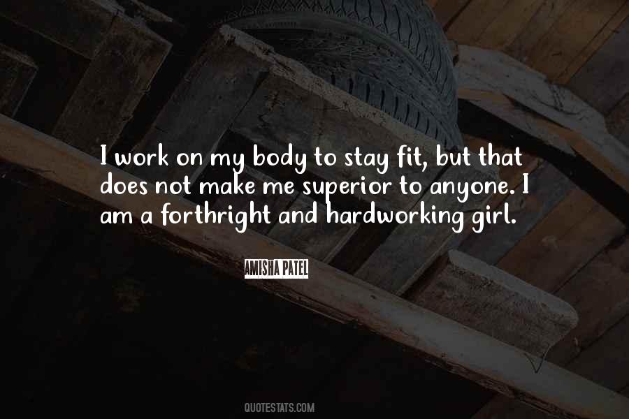 Hardworking Girl Quotes #1715537