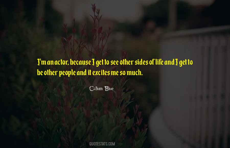 Life That Excites Quotes #1696808