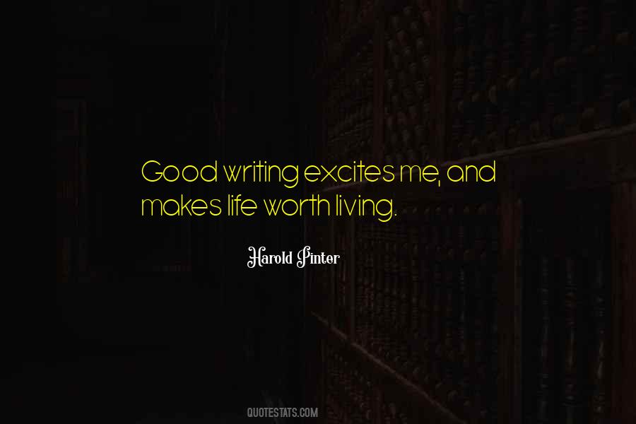Life That Excites Quotes #925828