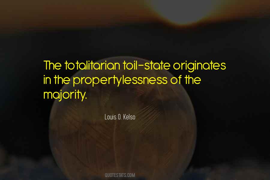 Totalitarian State Quotes #1774573