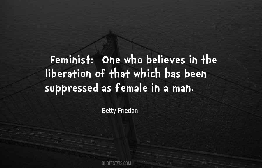 Female Liberation Quotes #1427795