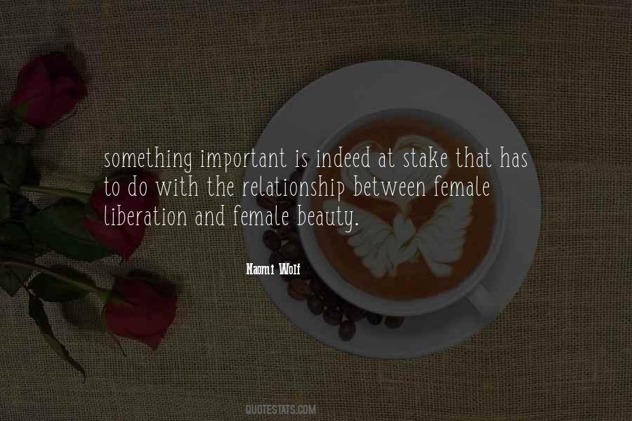 Female Liberation Quotes #17767