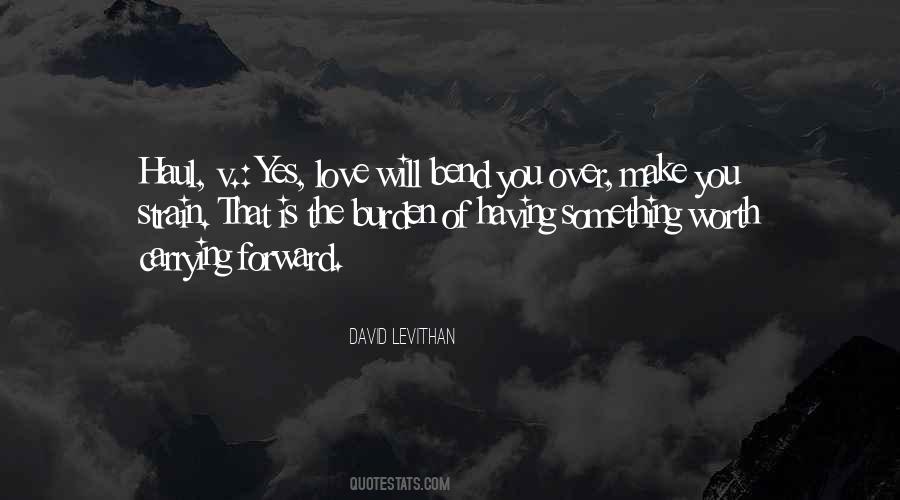 Carrying A Burden Quotes #297480