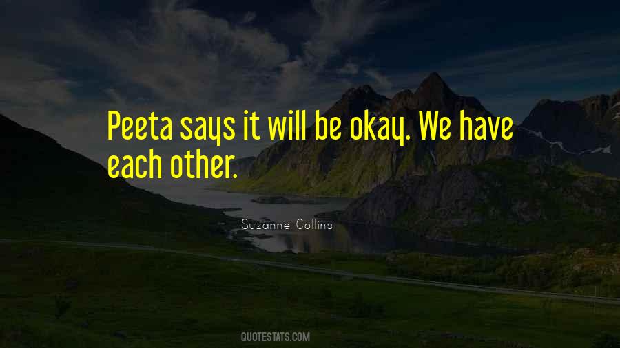 Peeta Katniss Quotes #274356