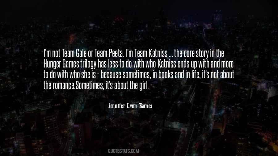 Peeta Katniss Quotes #429765