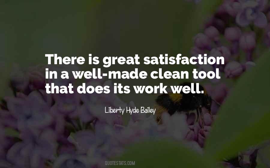Work Satisfaction Quotes #1356163