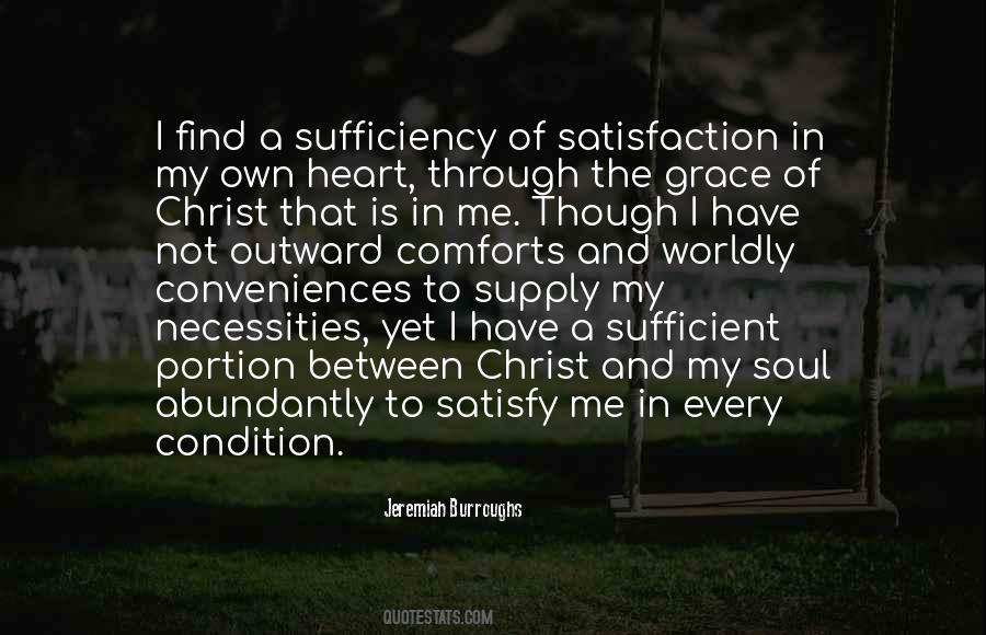 The Grace Is Sufficient For Us Quotes #371226