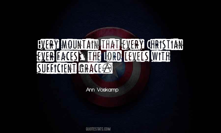 The Grace Is Sufficient For Us Quotes #810994