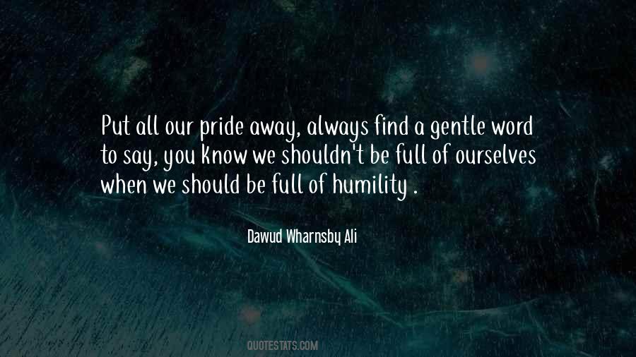 Gentle Word Quotes #1422632