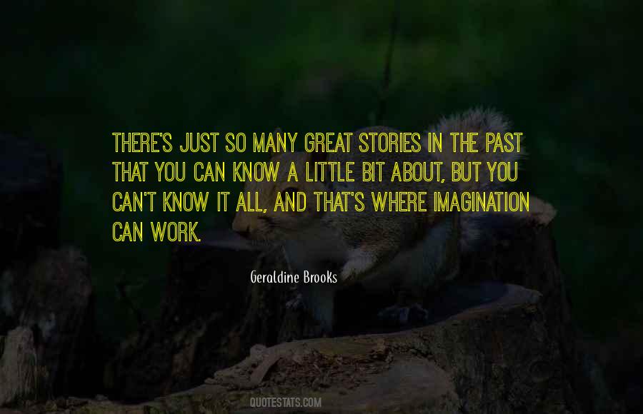 Great Stories Quotes #1324117