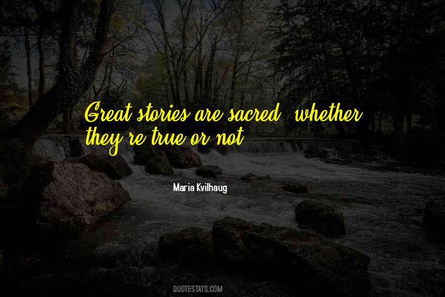 Great Stories Quotes #523209