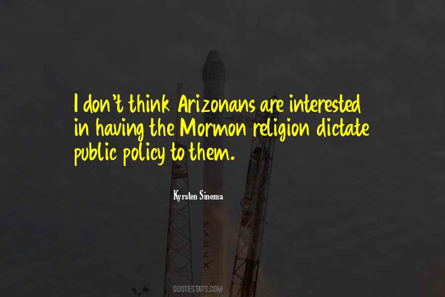 Arizonans Or Arizonans Quotes #711747
