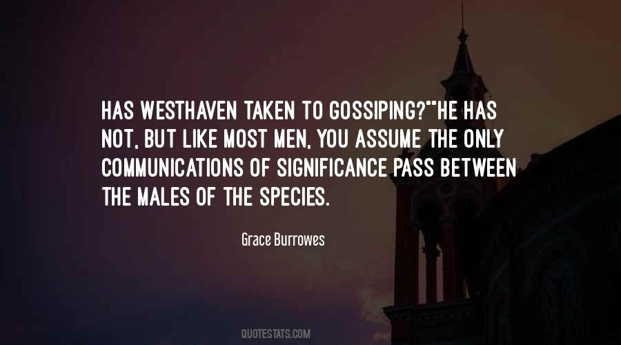Not Gossiping Quotes #1155045