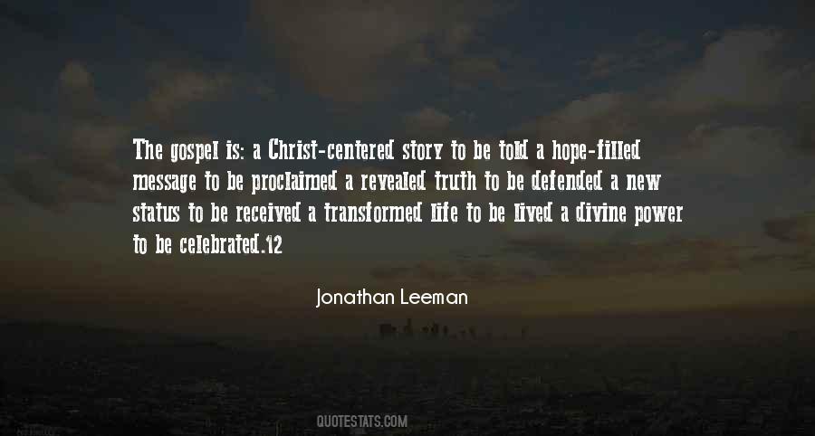 Christ Centered Quotes #1300094