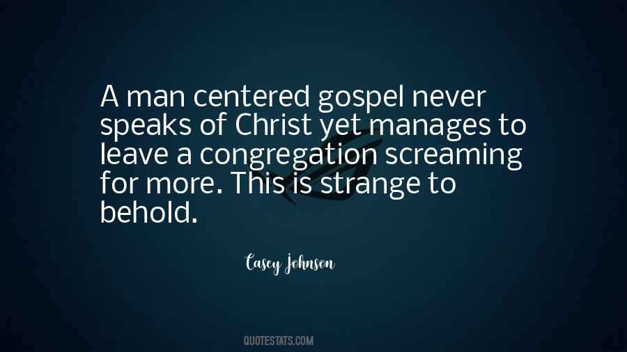 Christ Centered Quotes #1388956