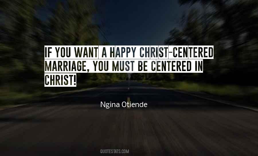 Christ Centered Quotes #858358