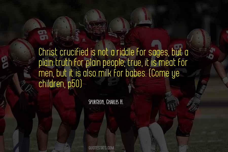 Christ Crucified Quotes #1338527