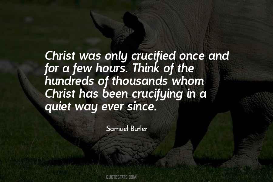 Christ Crucified Quotes #1589304