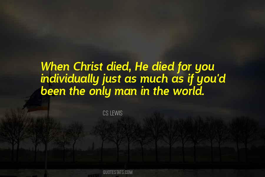 Christ Died For Us Quotes #461508