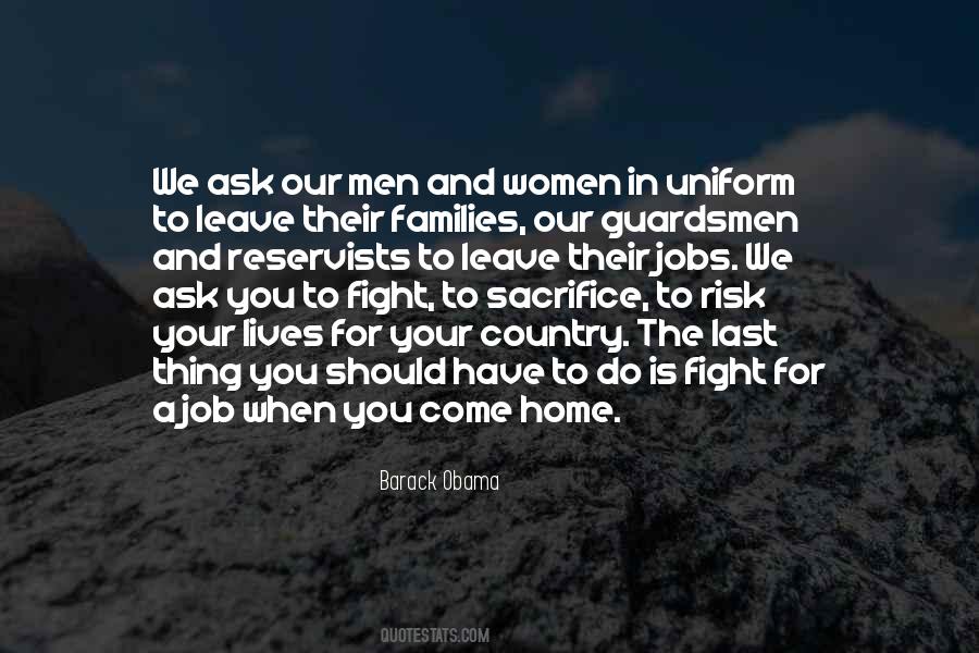 Sacrifice Our Lives Quotes #704855