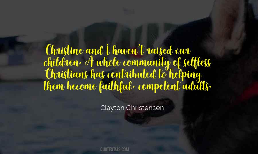 Christensen Quotes #314418