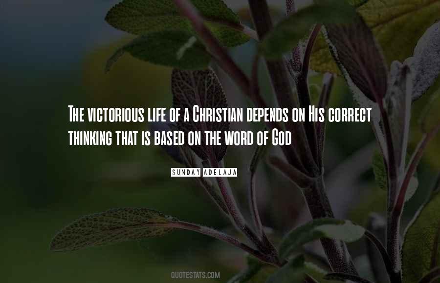 Christian Based Quotes #1519389