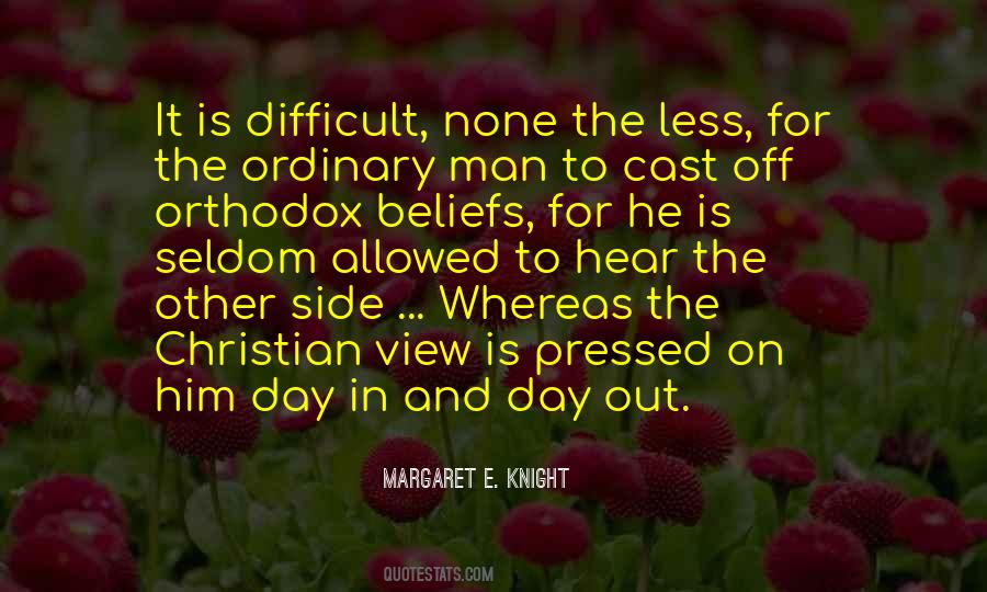 Christian Beliefs Quotes #1119038