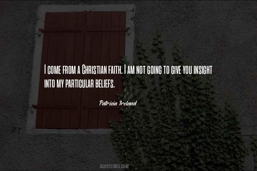 Christian Beliefs Quotes #1650813