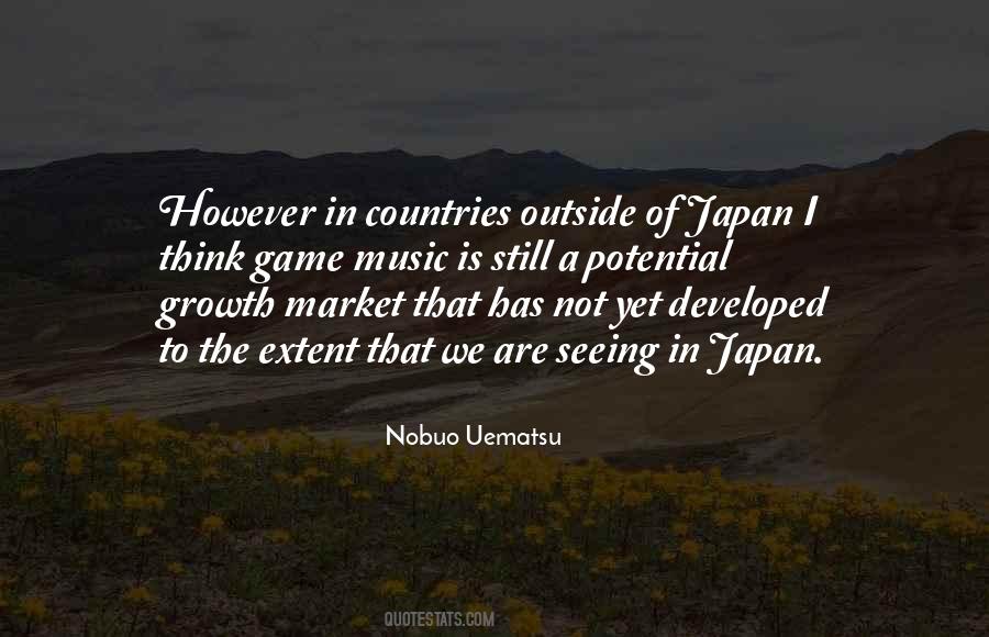 Uematsu Nobuo Quotes #323900