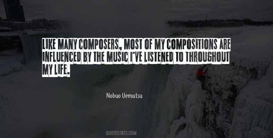Uematsu Nobuo Quotes #462814