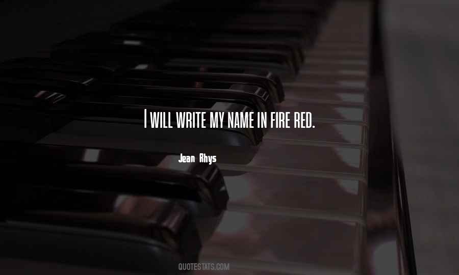 Jean Rhys Write Quotes #143079