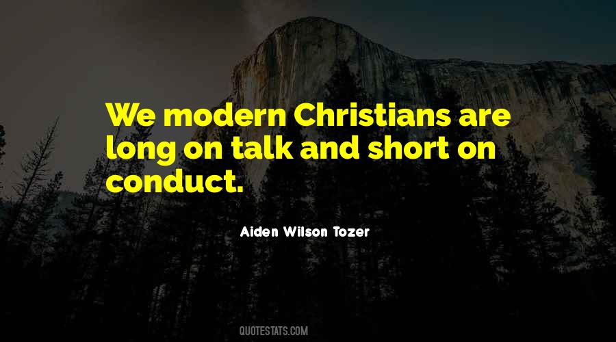 Christian Conduct Quotes #265089