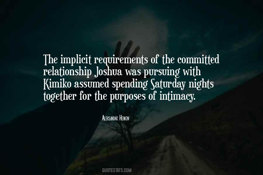 Just Saturday Nights Quotes #42296