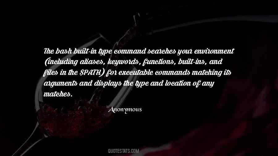 Commands In Quotes #10181