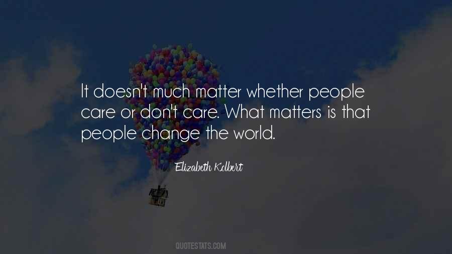 People Care Quotes #1360214