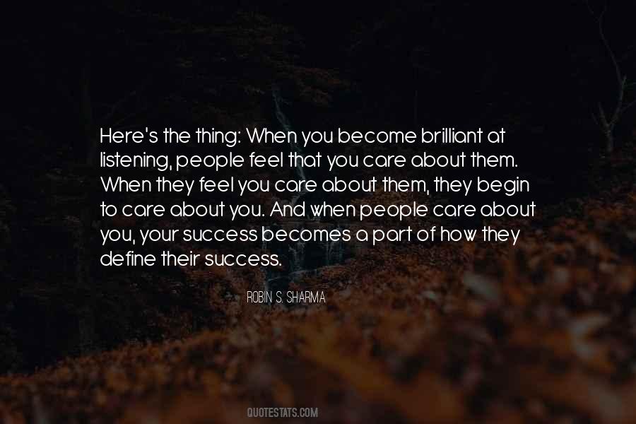 People Care Quotes #1445934