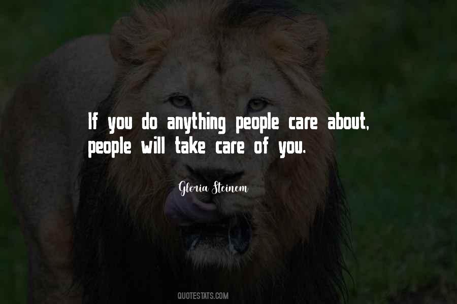People Care Quotes #764994