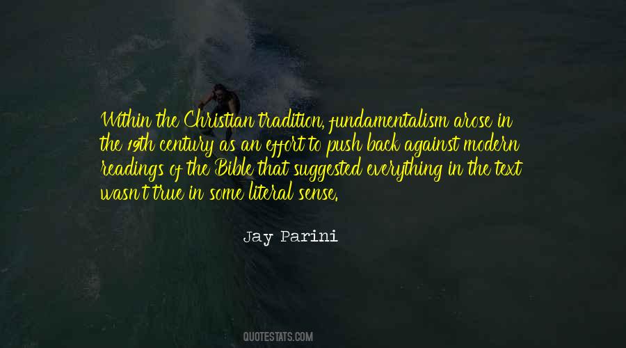 Christian Fundamentalism Quotes #1375692
