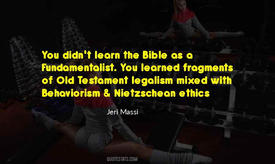 Christian Fundamentalist Quotes #1278189