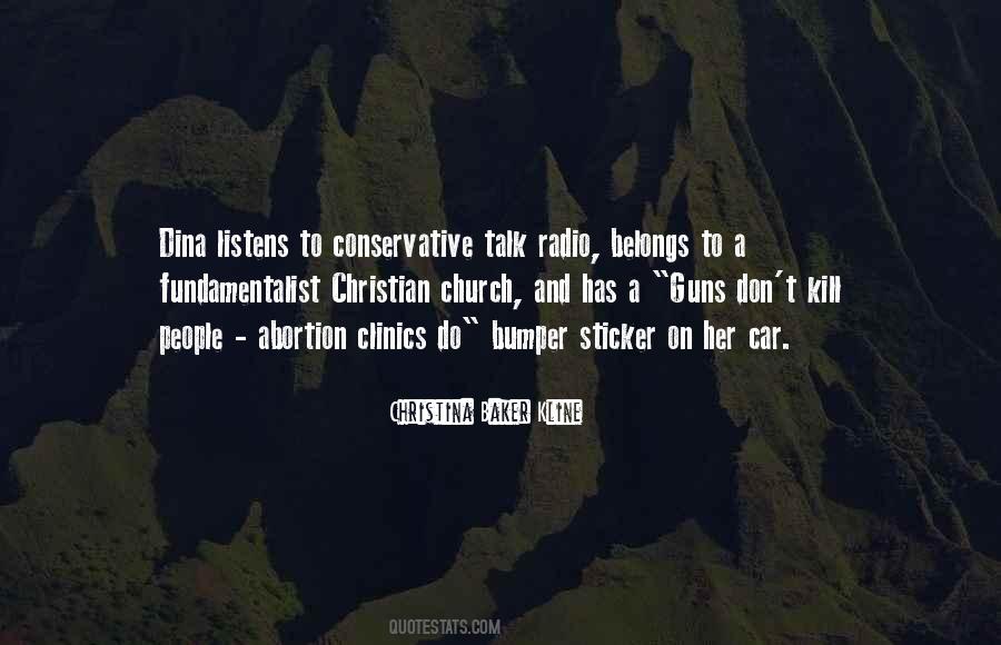 Christian Fundamentalist Quotes #1380598