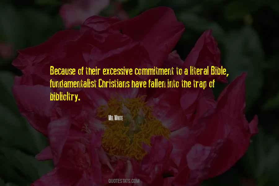 Christian Fundamentalist Quotes #408419