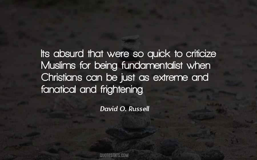 Christian Fundamentalist Quotes #729152