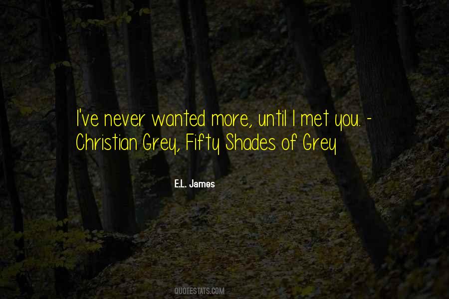 Christian Grey's Quotes #1312572