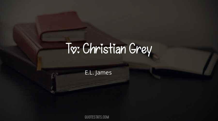 Christian Grey's Quotes #655755