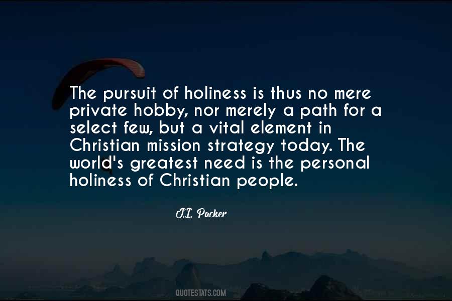 Christian Holiness Quotes #1169797