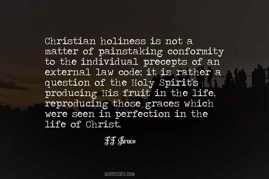 Christian Holiness Quotes #403525