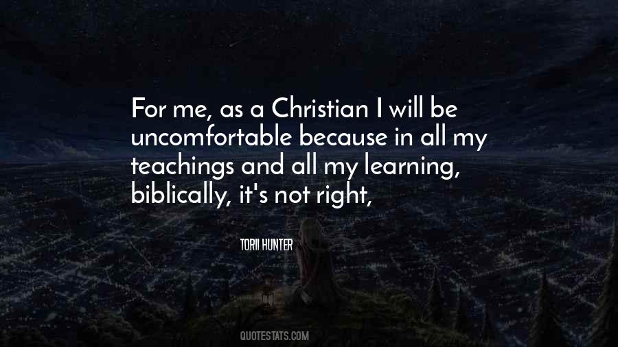 Christian Learning Quotes #1067983