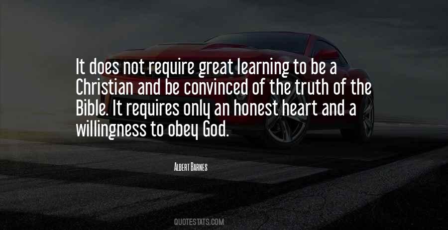 Christian Learning Quotes #599951